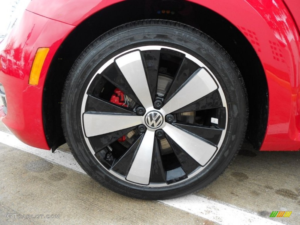 2012 Volkswagen Beetle Turbo Wheel Photo #61559462