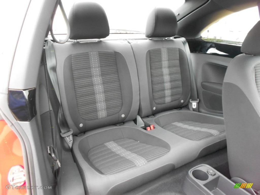 2012 Volkswagen Beetle Turbo Rear Seat Photo #61559507