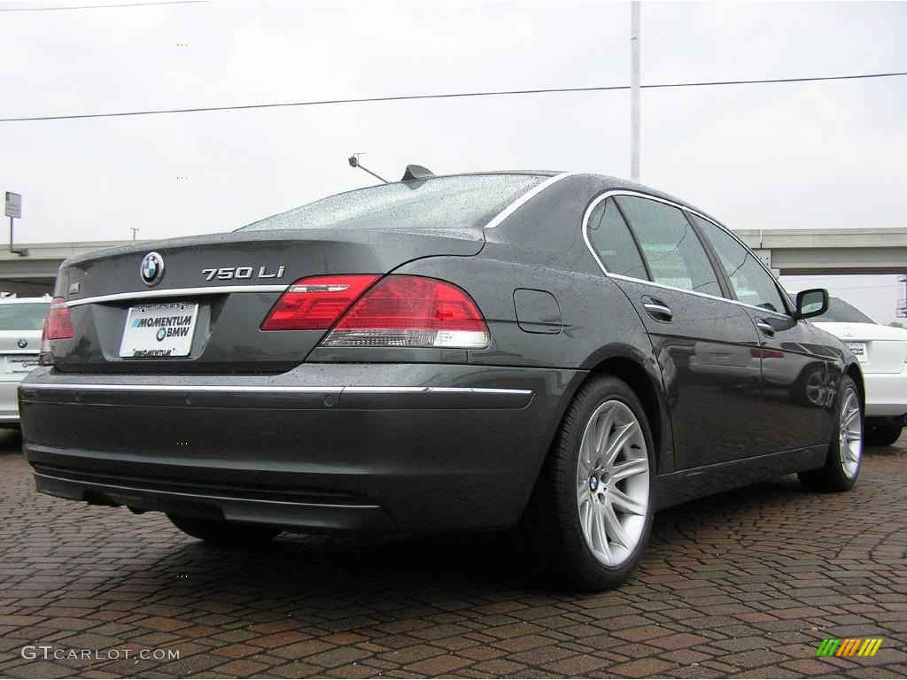 2006 7 Series 750Li Sedan - Titanium Grey Metallic / Basalt Grey/Flannel Grey photo #5