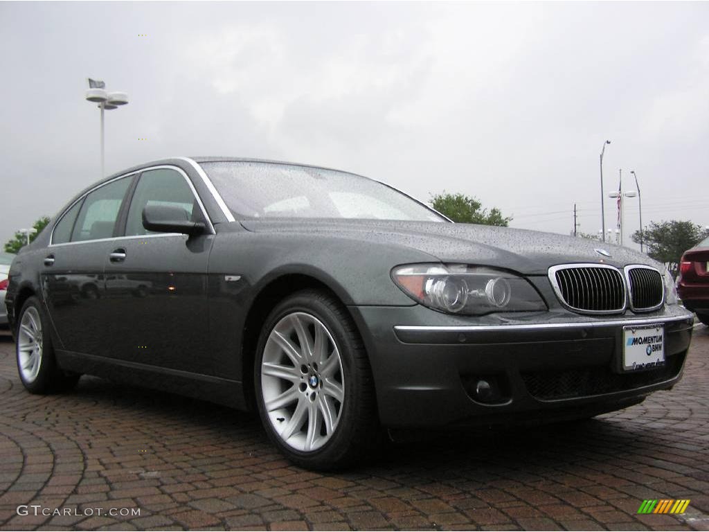 2006 7 Series 750Li Sedan - Titanium Grey Metallic / Basalt Grey/Flannel Grey photo #7