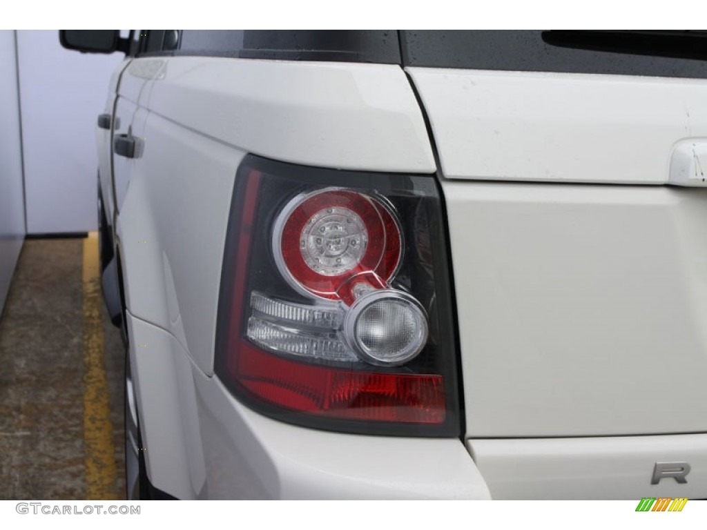2010 Range Rover Sport Supercharged - Alaska White / Ebony/Lunar Stitching photo #8