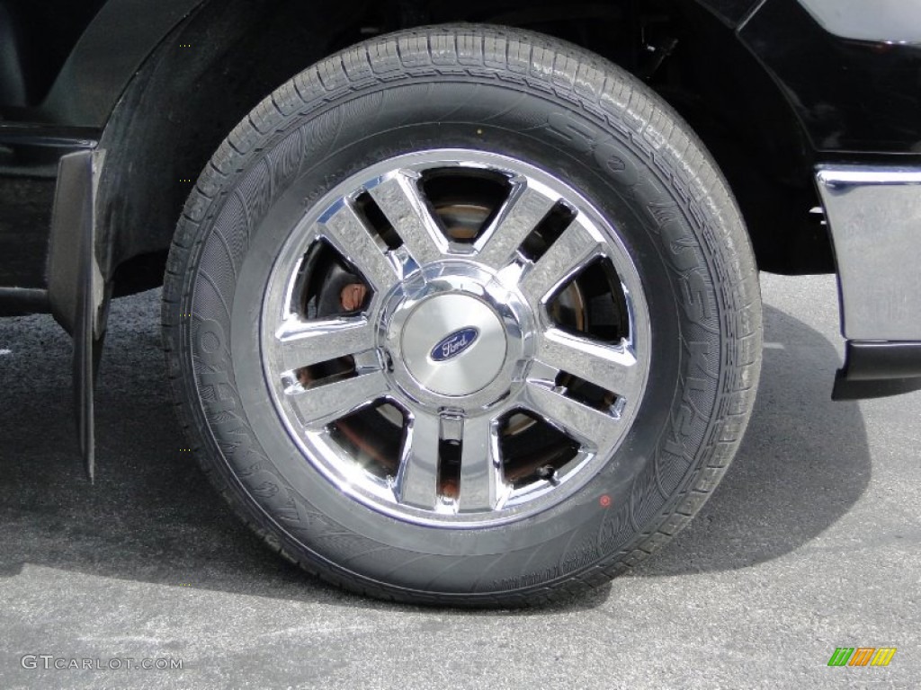 2006 F150 XLT SuperCab - Black / Medium Flint photo #33