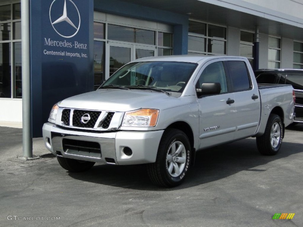 Radiant Silver Nissan Titan