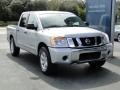 2009 Radiant Silver Nissan Titan SE Crew Cab  photo #14