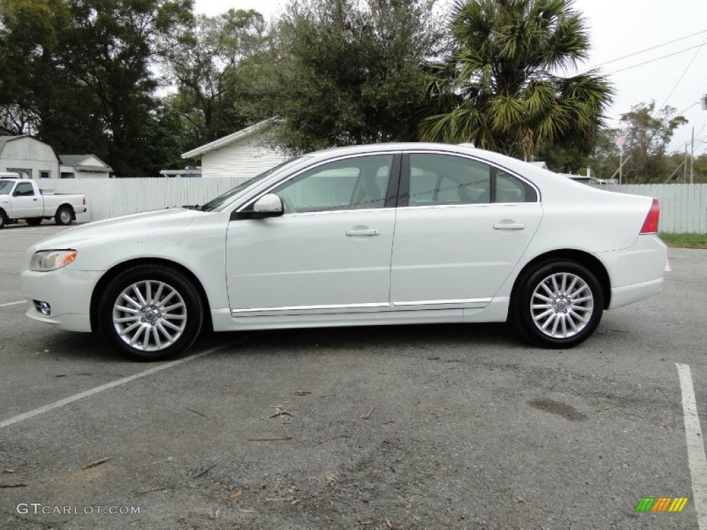 Ice White 2012 Volvo S80 3.2 Exterior Photo #61561665