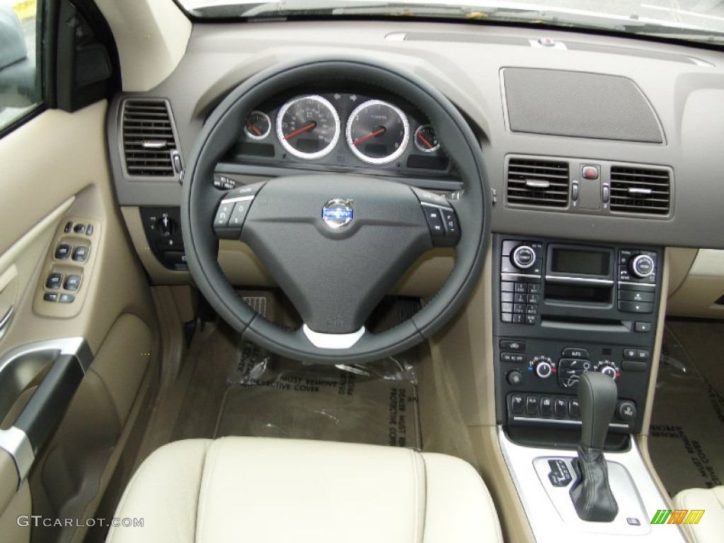 2013 Volvo XC90 3.2 Beige Dashboard Photo #61562316
