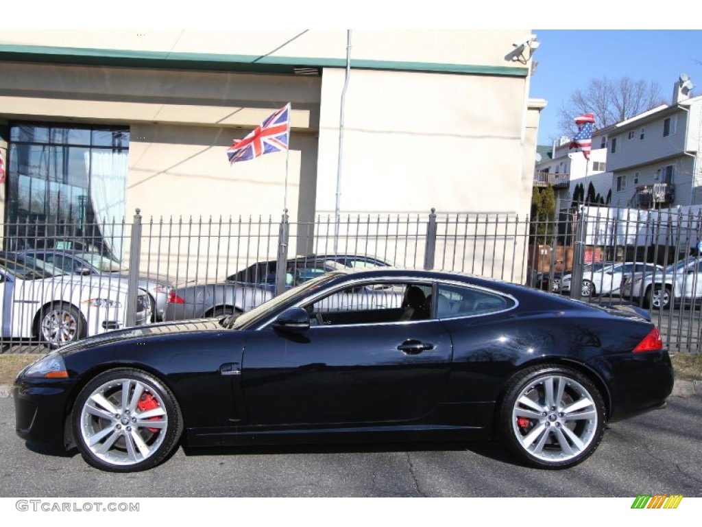 Ebony Black 2011 Jaguar XK XKR Coupe Exterior Photo #61562379