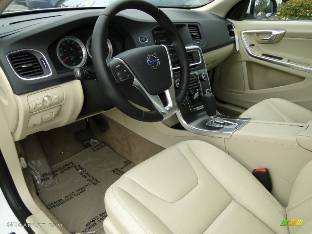 Soft Beige Interior 2012 Volvo S60 T5 Photo #61562527