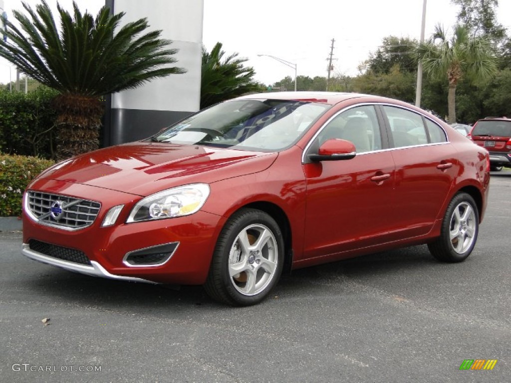 Flamenco Red Metallic 2012 Volvo S60 T5 Exterior Photo #61562661