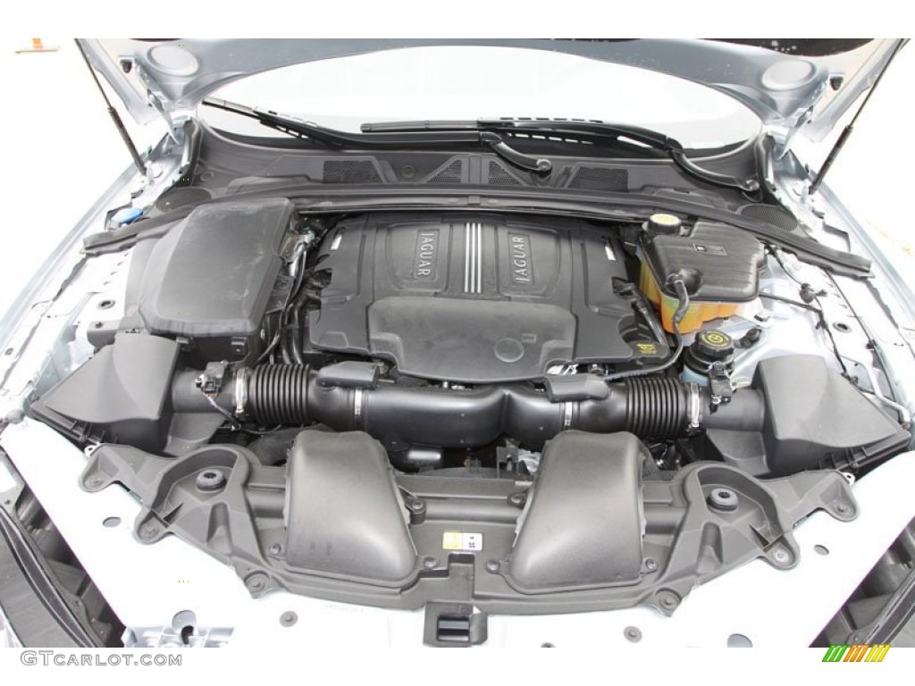2012 Jaguar XF Supercharged 5.0 Liter DI Supercharged DOHC 32-Valve VVT V8 Engine Photo #61562832