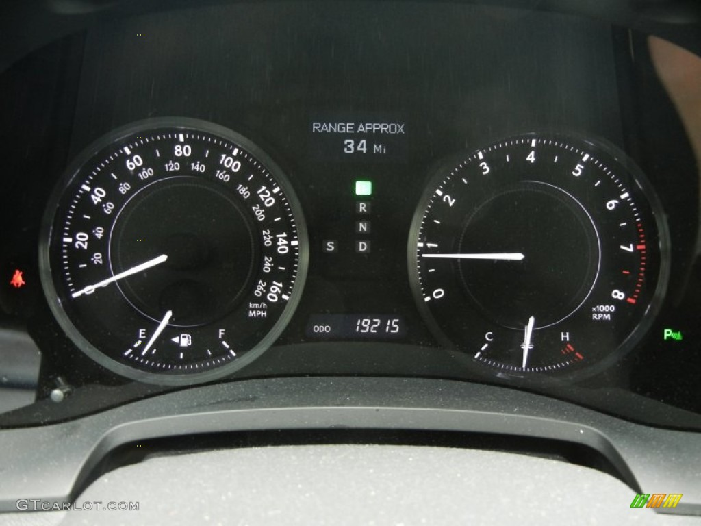 2011 Lexus IS 350C Convertible Gauges Photo #61562853