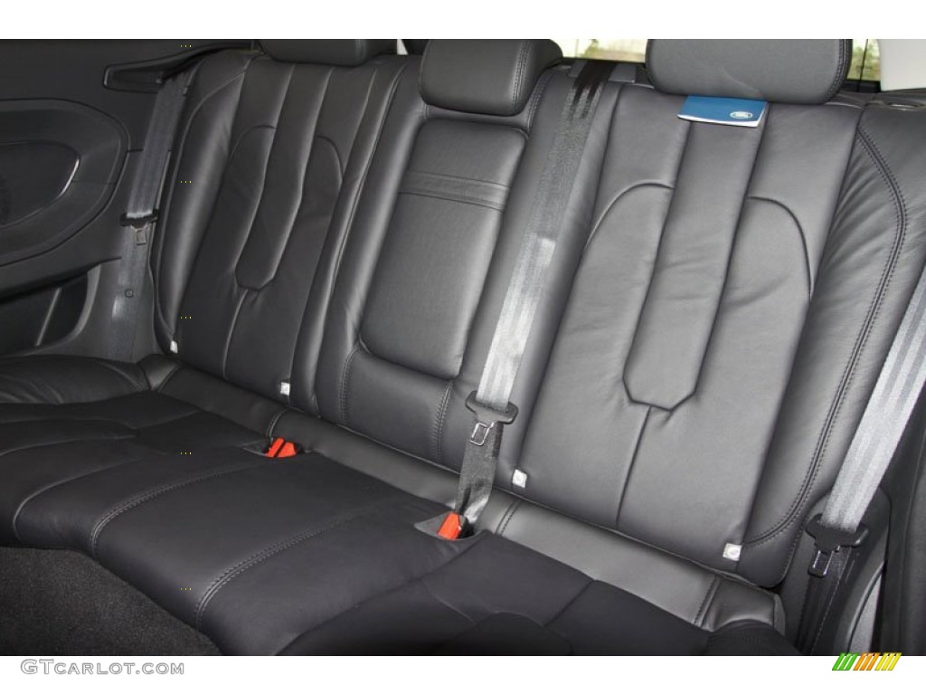 2012 Land Rover Range Rover Evoque Coupe Pure Rear Seat Photo #61562901