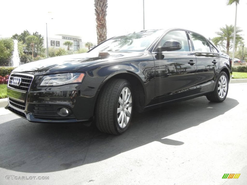 2009 A4 3.2 quattro Sedan - Brilliant Black / Cardamom Beige photo #2