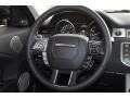 Ebony 2012 Land Rover Range Rover Evoque Coupe Pure Steering Wheel
