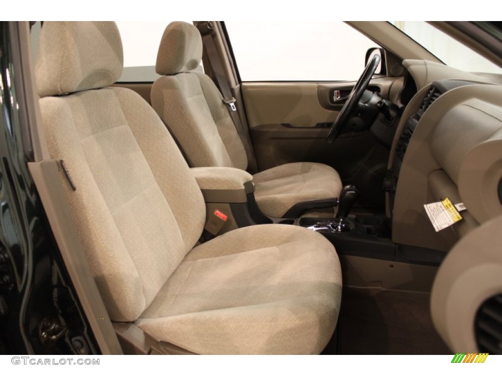 2006 Santa Fe GLS 4WD - Dark Emerald Green / Beige photo #11