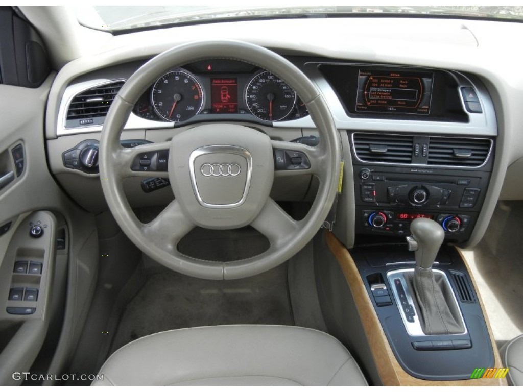 2009 A4 3.2 quattro Sedan - Brilliant Black / Cardamom Beige photo #22