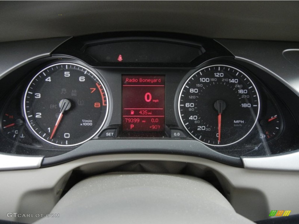 2009 A4 3.2 quattro Sedan - Brilliant Black / Cardamom Beige photo #23