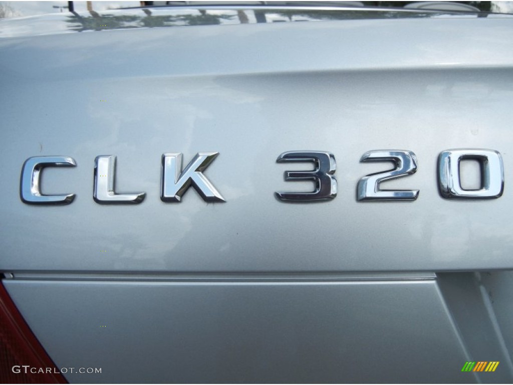 2004 CLK 320 Cabriolet - Brilliant Silver Metallic / Ash photo #14