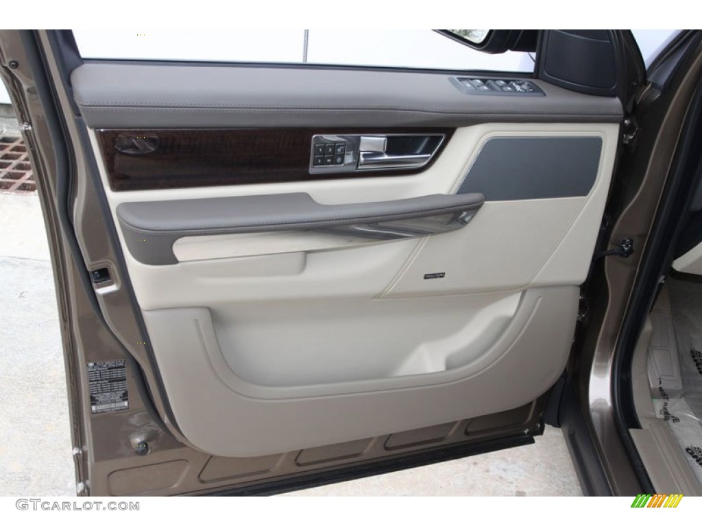2012 Land Rover Range Rover Sport HSE LUX Arabica Door Panel Photo #61563546