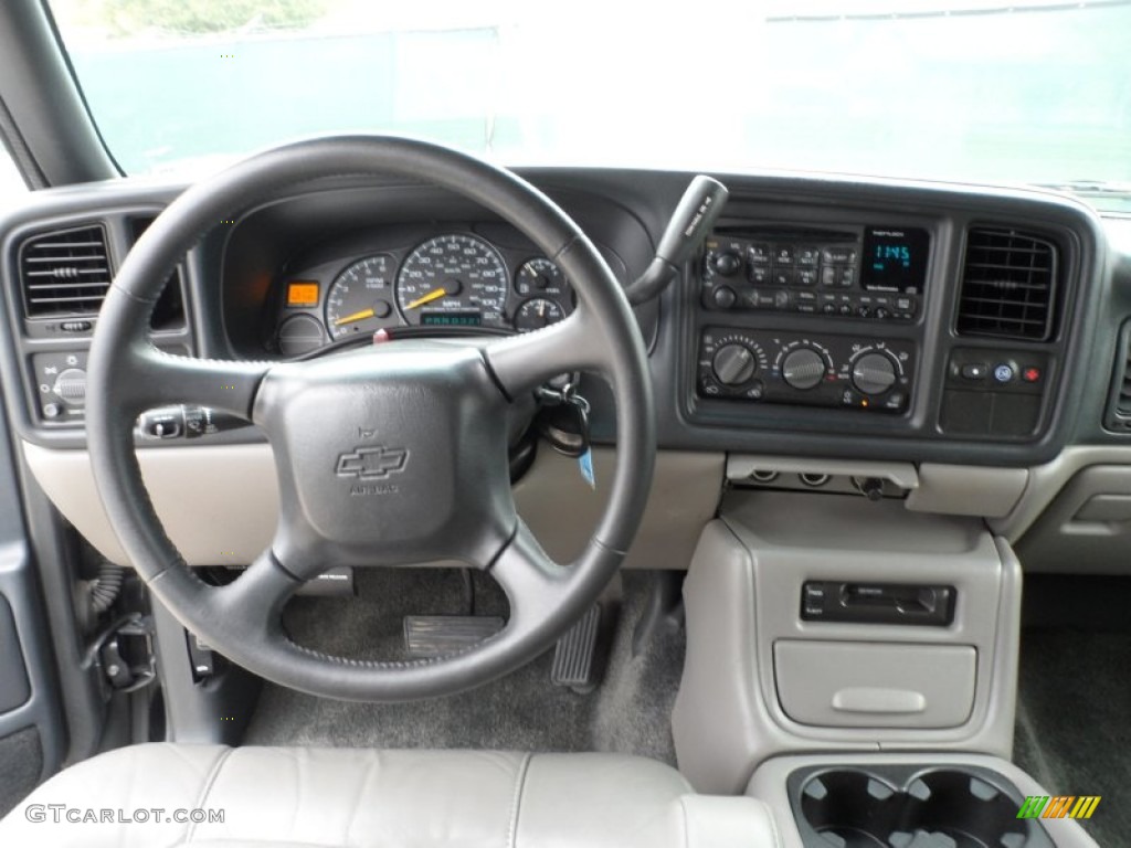 2000 Suburban 1500 LT - Medium Charcoal Gray Metallic / Medium Oak photo #39