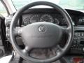 1997 Cadillac Catera Ebony Interior Steering Wheel Photo