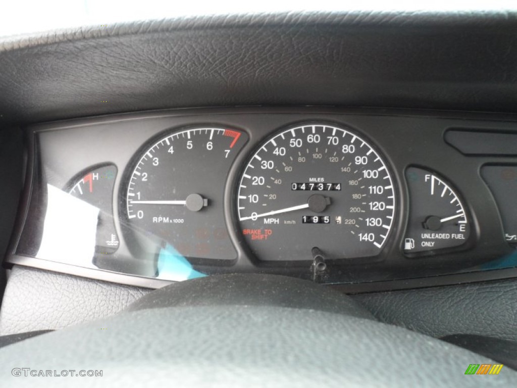 1997 Cadillac Catera Standard Catera Model Gauges Photos