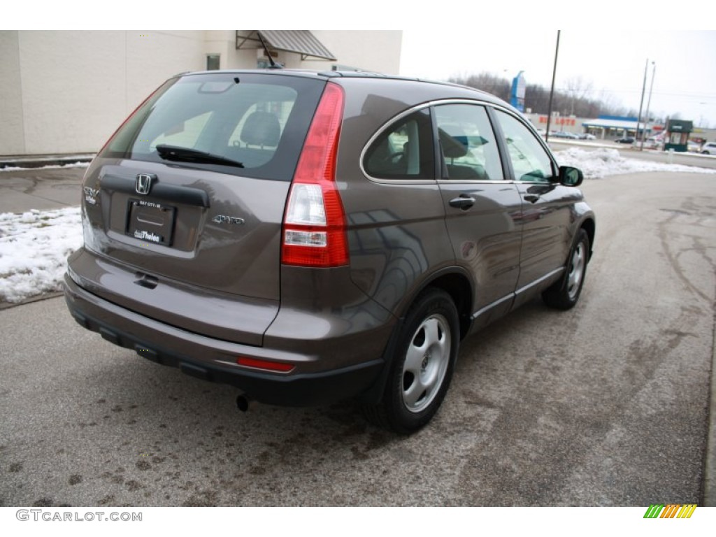 2010 CR-V LX AWD - Urban Titanium Metallic / Black photo #4