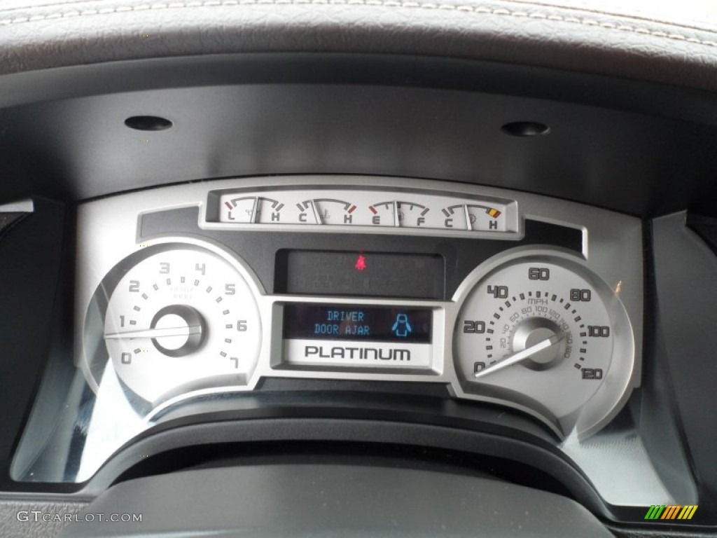 2010 Ford F150 Platinum SuperCrew 4x4 Gauges Photo #61565457