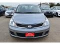 2010 Magnetic Gray Metallic Nissan Versa 1.8 S Sedan  photo #2