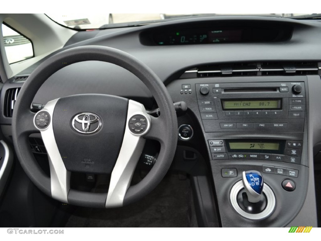 2010 Toyota Prius Hybrid II Dark Gray Dashboard Photo #61565802