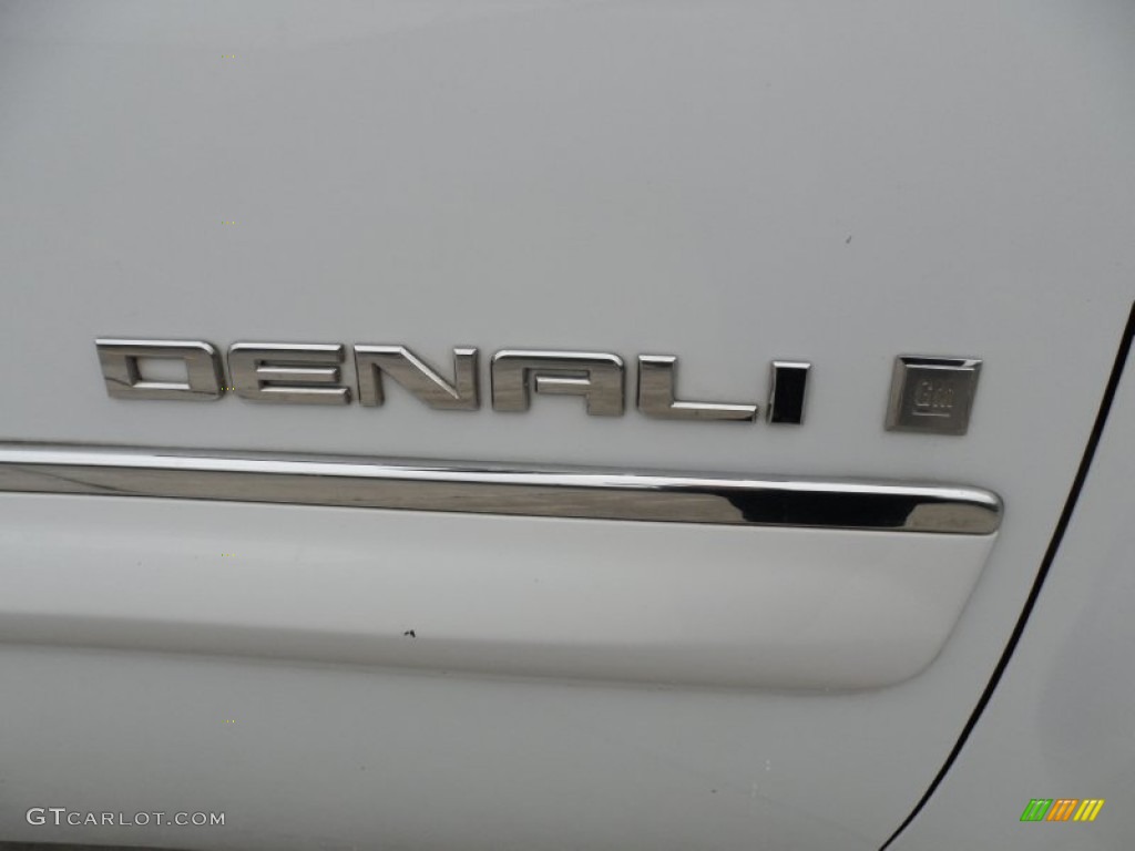 2008 Sierra 1500 Denali Crew Cab AWD - Polar White / Cocoa/Light Cashmere photo #16
