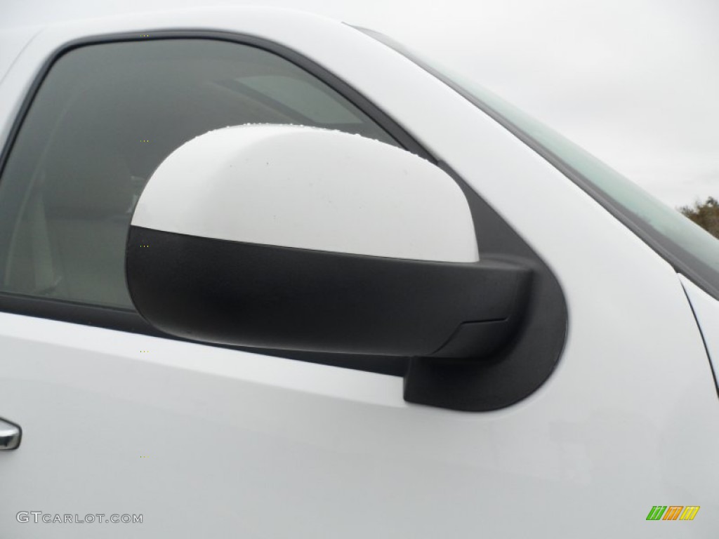 2008 Sierra 1500 Denali Crew Cab AWD - Polar White / Cocoa/Light Cashmere photo #17