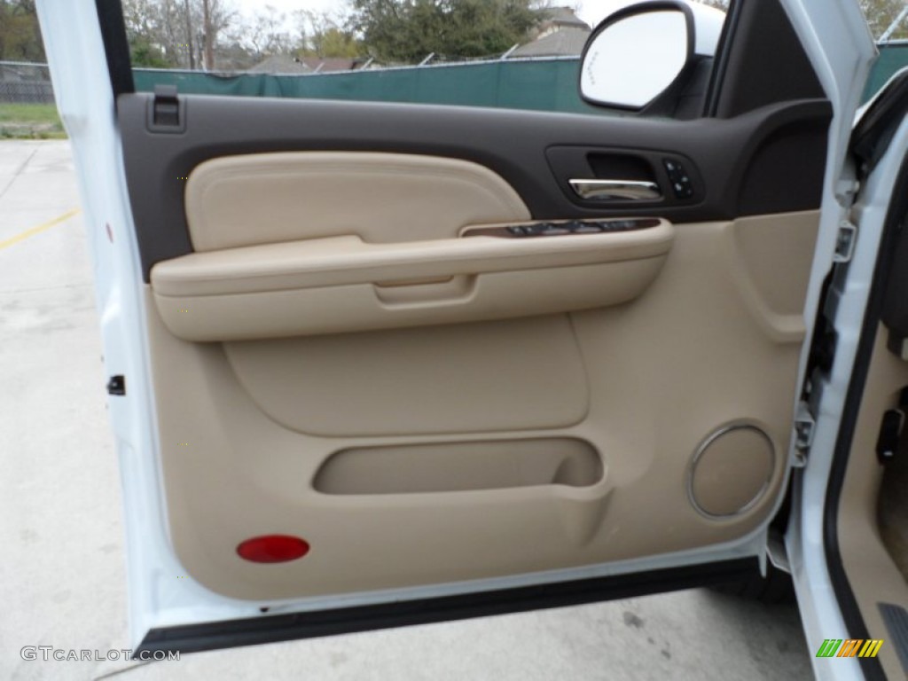 2008 Sierra 1500 Denali Crew Cab AWD - Polar White / Cocoa/Light Cashmere photo #32