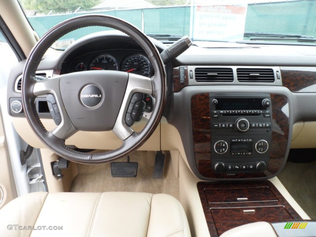 2008 Sierra 1500 Denali Crew Cab AWD - Polar White / Cocoa/Light Cashmere photo #38