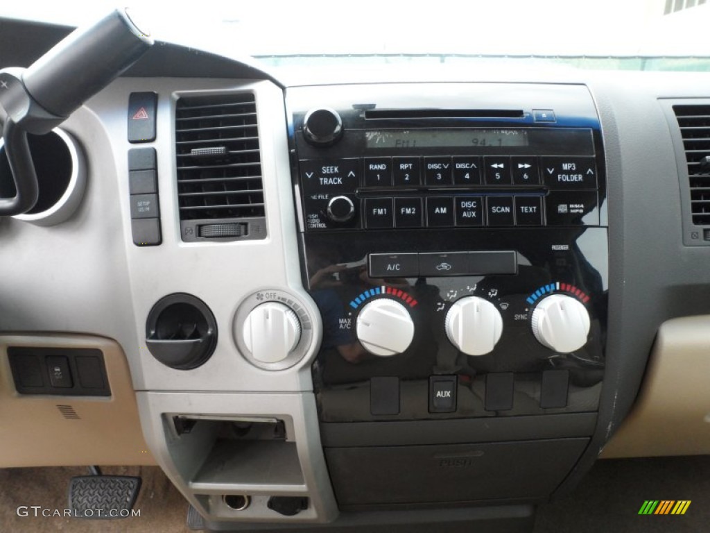 2007 Tundra SR5 Regular Cab - Black / Beige photo #32