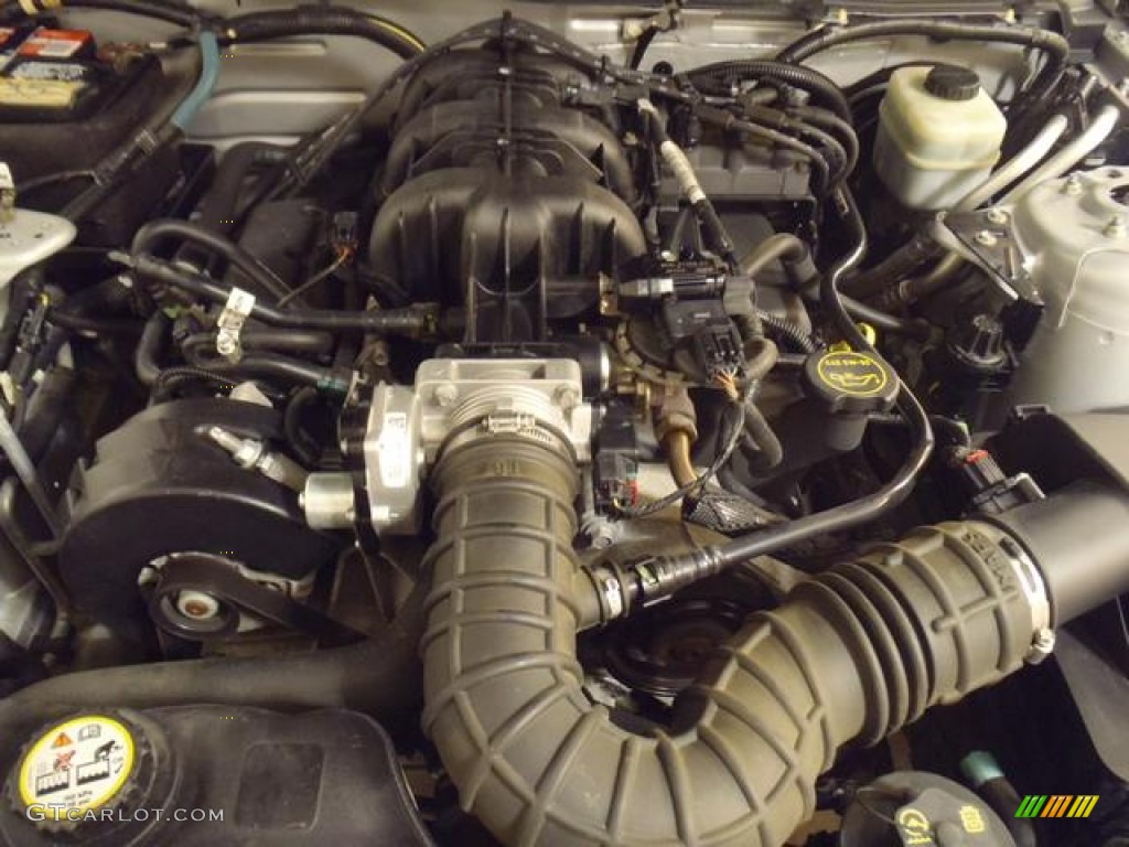 2005 Ford Mustang V6 Deluxe Coupe 4.0 Liter SOHC 12-Valve V6 Engine Photo #61569366