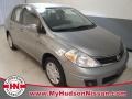 2010 Magnetic Gray Metallic Nissan Versa 1.8 S Sedan  photo #1