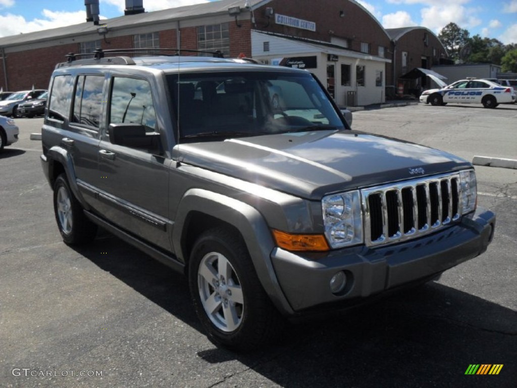 Mineral Gray Metallic 2007 Jeep Commander Sport 4x4 Exterior Photo #61569966