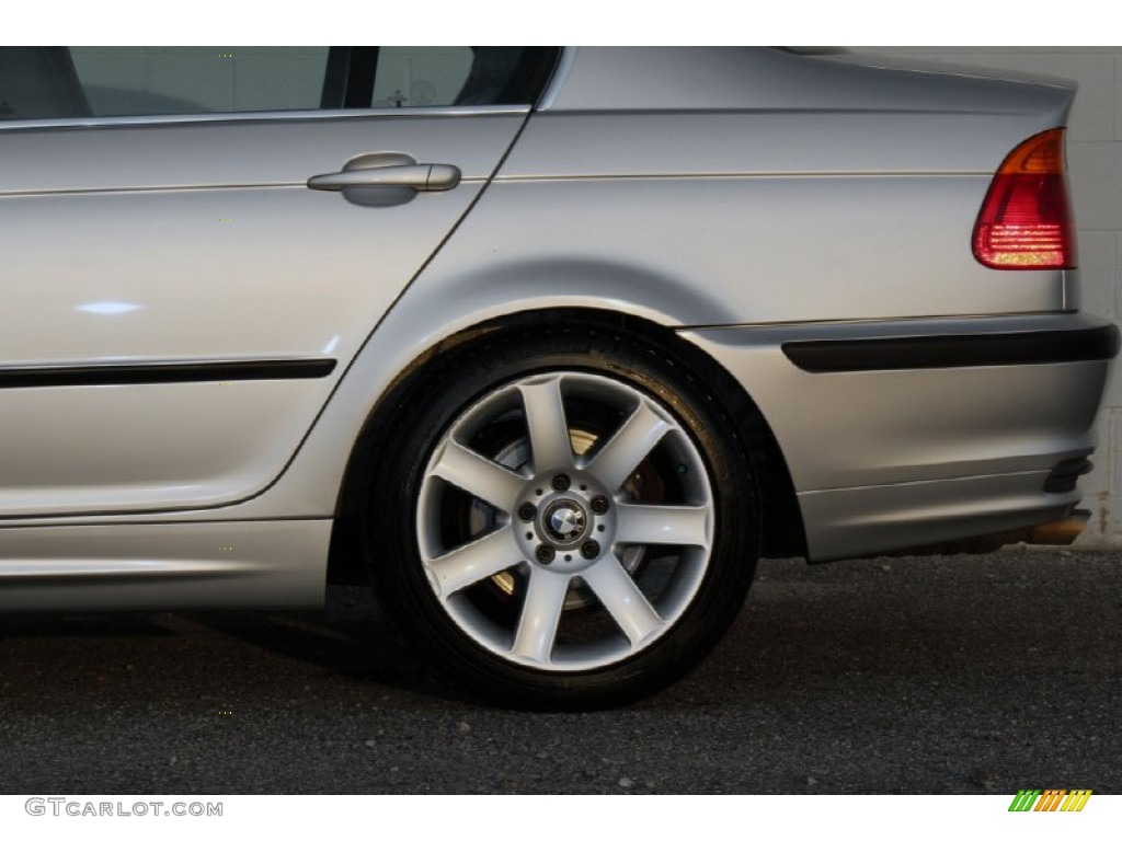 2000 3 Series 328i Sedan - Titanium Silver Metallic / Grey photo #16