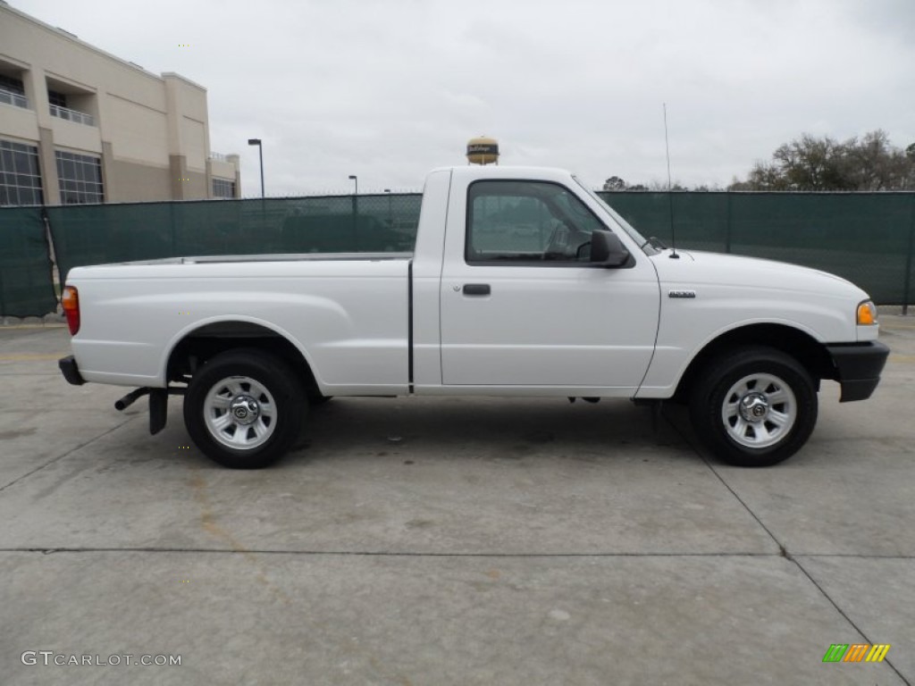 2008 B-Series Truck B2300 Regular Cab - Classic White / Medium Dark Flint photo #2