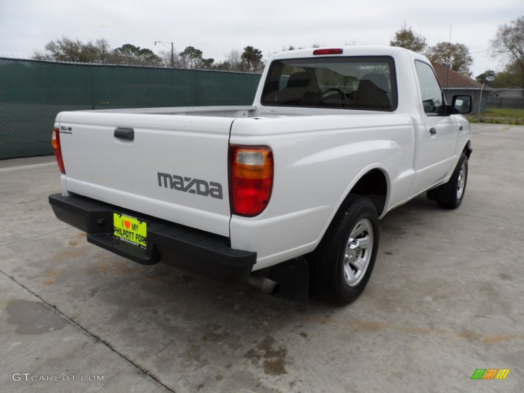 2008 B-Series Truck B2300 Regular Cab - Classic White / Medium Dark Flint photo #3