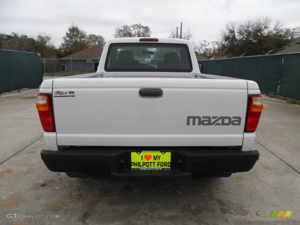 2008 B-Series Truck B2300 Regular Cab - Classic White / Medium Dark Flint photo #4