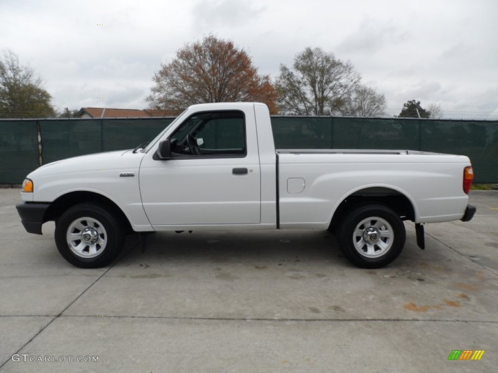 2008 B-Series Truck B2300 Regular Cab - Classic White / Medium Dark Flint photo #6