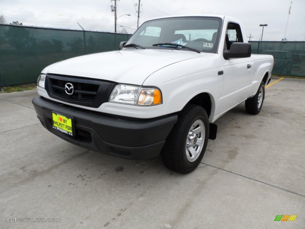 2008 B-Series Truck B2300 Regular Cab - Classic White / Medium Dark Flint photo #7