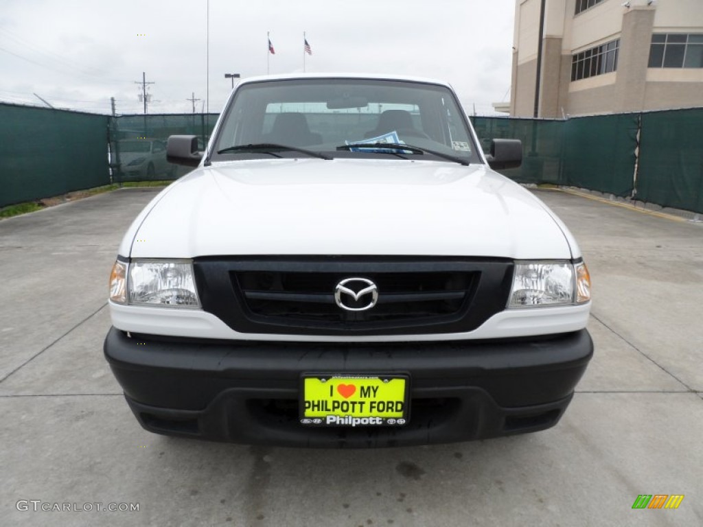 2008 B-Series Truck B2300 Regular Cab - Classic White / Medium Dark Flint photo #8