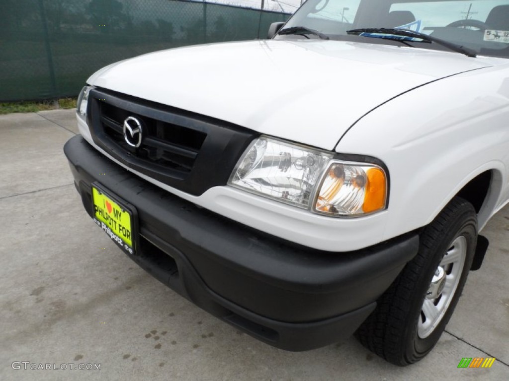 2008 B-Series Truck B2300 Regular Cab - Classic White / Medium Dark Flint photo #11