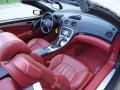 Charcoal/Berry Red Interior Photo for 2004 Mercedes-Benz SL #61571985