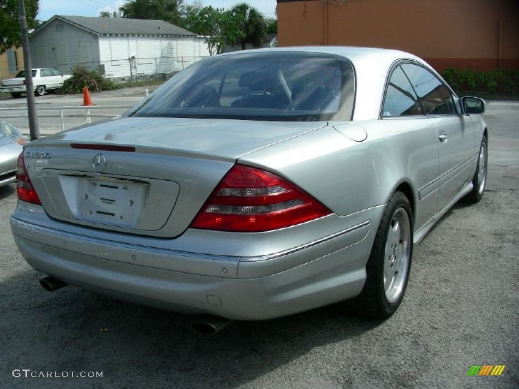 Brilliant Silver Metallic 2001 Mercedes-Benz CL 500 Exterior Photo #61572108