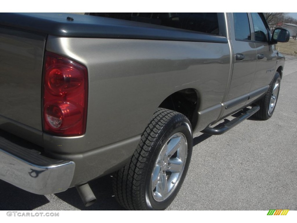 2007 Ram 1500 Lone Star Edition Quad Cab - Light Khaki Metallic / Khaki Beige photo #6