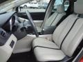 2009 Mazda CX-7 Sand Interior Front Seat Photo